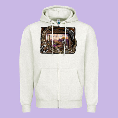 Desert Darlin Zipper Hoodie Designed By Sublimationcraftshop