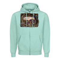 Seafoam desert darlin Zipper Hoodie - SublimationCraftShop