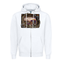 White desert darlin Zipper Hoodie - SublimationCraftShop
