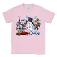 Bubblegum Pink I am Snow Cute Classic Tee - FaDigitalArtStudio