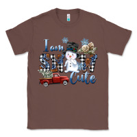 Chestnut I am Snow Cute Classic Tee - FaDigitalArtStudio