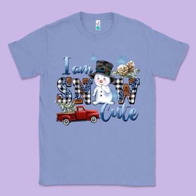 I Am Snow Cute Classic Tee Designed By Fadigitalartstudio