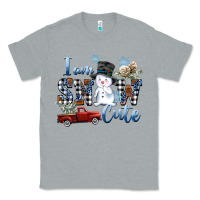 Heather Grey I am Snow Cute Classic Tee - FaDigitalArtStudio