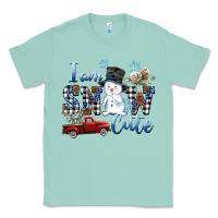 Seafoam I am Snow Cute Classic Tee - FaDigitalArtStudio