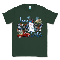 Sports Green I am Snow Cute Classic Tee - FaDigitalArtStudio