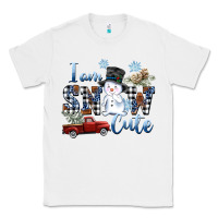 White I am Snow Cute Classic Tee - FaDigitalArtStudio