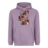 Lavender ho ho ho gnome Heavyweight Hoodie - JahusDesignShop