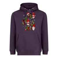 Plum ho ho ho gnome Heavyweight Hoodie - JahusDesignShop
