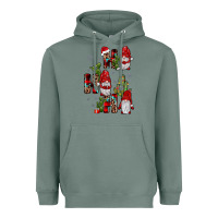 Sage ho ho ho gnome Heavyweight Hoodie - JahusDesignShop