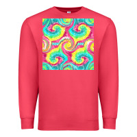 Cardinal Tie Dye Seamless Pattern Premium Sweatshirt - BundleAndBundleShop