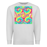 Dove Grey Tie Dye Seamless Pattern Premium Sweatshirt - BundleAndBundleShop