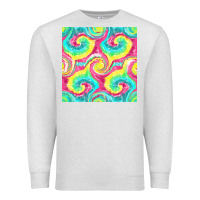 Oatmeal Heather Tie Dye Seamless Pattern Premium Sweatshirt - BundleAndBundleShop
