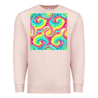 Pale Pink Tie Dye Seamless Pattern Premium Sweatshirt - BundleAndBundleShop