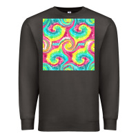 Smoke Tie Dye Seamless Pattern Premium Sweatshirt - BundleAndBundleShop
