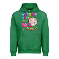 Emerald wake me when the ball drops Urban Hoodie - MaliasSmallBusiness