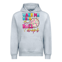 Heather Grey wake me when the ball drops Urban Hoodie - MaliasSmallBusiness
