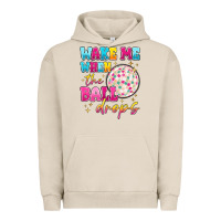 Pigment French Oak wake me when the ball drops Urban Hoodie - MaliasSmallBusiness