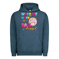 Pigment Midnight Navy wake me when the ball drops Urban Hoodie - MaliasSmallBusiness