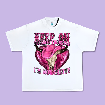 Keep On Talking Yourself Im Not Pretty Urban Heavy Tee Designed By Texasbilliewilder