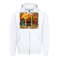 White western gnomies Zipper Hoodie - FaDigitalArtStudio