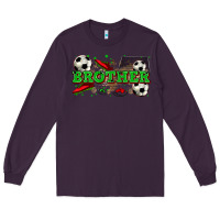 Plum brother soccer Long Sleeve Tee - Zillion Design Studio