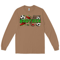 Toasted Coconut brother soccer Long Sleeve Tee - Zillion Design Studio