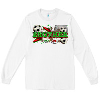 White brother soccer Long Sleeve Tee - Zillion Design Studio