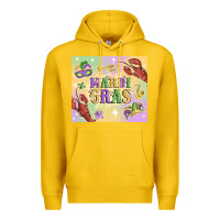 Lemon mardi gras Premium Hoodie - MaliasSmallBusiness