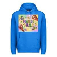 True Royal mardi gras Premium Hoodie - MaliasSmallBusiness