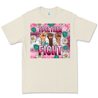 Bone Breast Cancer Together Fight Premium Tee - Artiststas