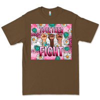 Cacao Breast Cancer Together Fight Premium Tee - Artiststas