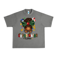 Tornado educational coordinator life afro messy bun Urban Heavy Tee - texasbilliewilder