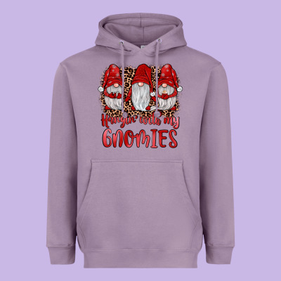 Hangin' With My Gnomies Heavyweight Hoodie Designed By Jahusdesignshop