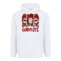 White hangin' with my gnomies Heavyweight Hoodie - JahusDesignShop