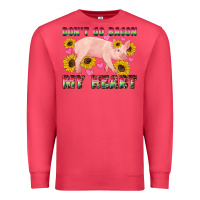 Cardinal western don't go bacon my heart pig Premium Sweatshirt - Artiststas