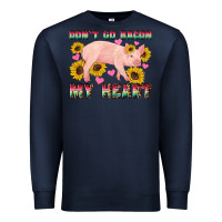 Navy western don't go bacon my heart pig Premium Sweatshirt - Artiststas