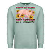 Seafoam western don't go bacon my heart pig Premium Sweatshirt - Artiststas