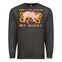 Smoke western don't go bacon my heart pig Premium Sweatshirt - Artiststas