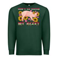 Sports Green western don't go bacon my heart pig Premium Sweatshirt - Artiststas