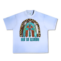 Grape Ice He Is Risen Urban Heavy Tee - RanaPortraitStore