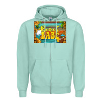Seafoam beach babe skinny metal can holder Zipper Hoodie - HRA Design Shop
