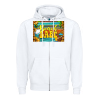 White beach babe skinny metal can holder Zipper Hoodie - HRA Design Shop