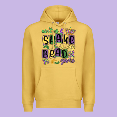 Ain't No Shame In My Bead Game Premium Hoodie Designed By Maliassmallbusiness