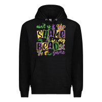 Black ain't no shame in my bead game Premium Hoodie - MaliasSmallBusiness