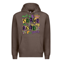 Coffee ain't no shame in my bead game Premium Hoodie - MaliasSmallBusiness