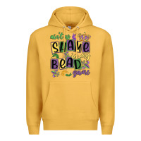 Mustard ain't no shame in my bead game Premium Hoodie - MaliasSmallBusiness