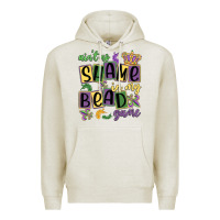 Oatmeal Heather ain't no shame in my bead game Premium Hoodie - MaliasSmallBusiness