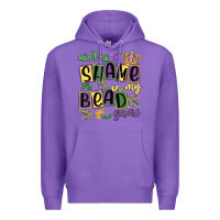 Purple ain't no shame in my bead game Premium Hoodie - MaliasSmallBusiness