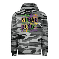 Slate Camo ain't no shame in my bead game Premium Hoodie - MaliasSmallBusiness