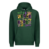 Sports Green ain't no shame in my bead game Premium Hoodie - MaliasSmallBusiness